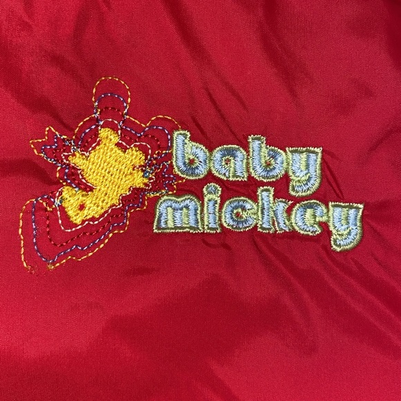 Disney baby Mickey Mouse hooded fall windbreaker jacket 2-3 - Picture 4 of 16